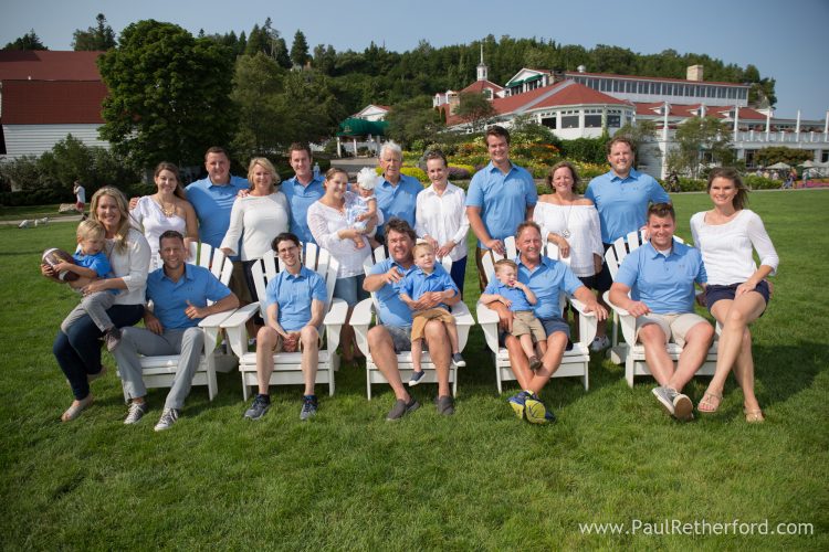 Mackinac Island Mission Point Resort Family Photography