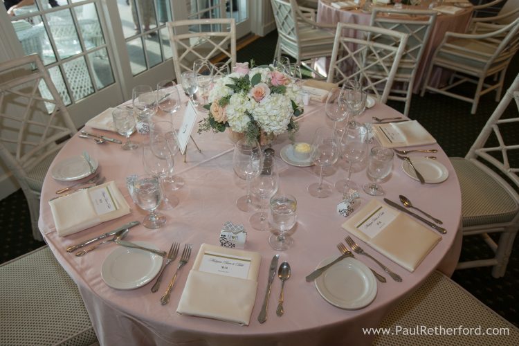 table setting walloon lake country club photo