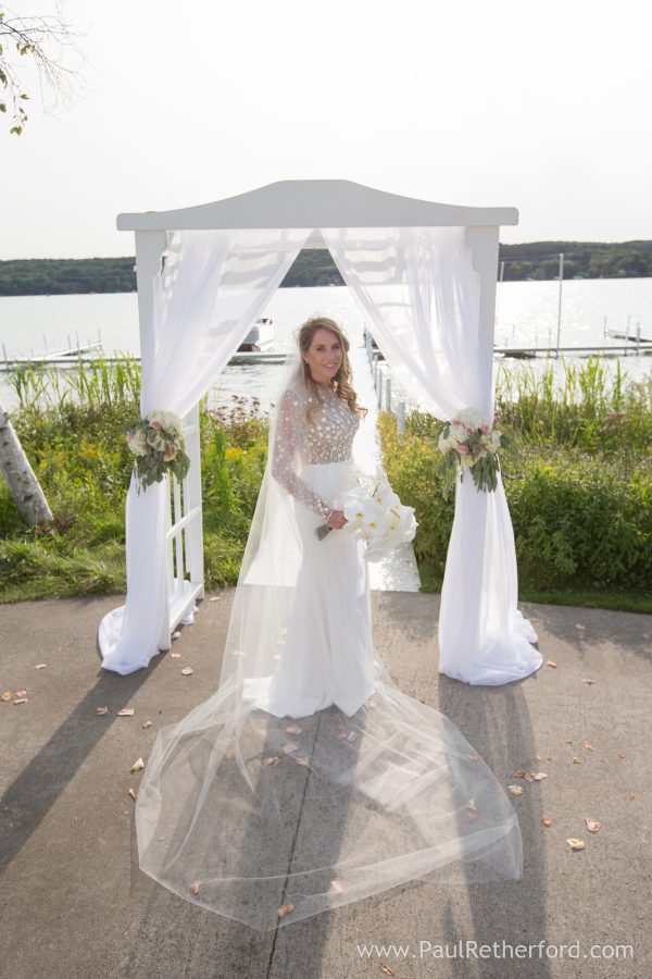 gorgeous bride northern michigan