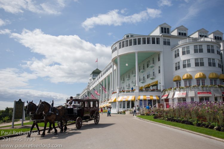 Grand Hotel Mackinac Island West Porch Wedding Photography grand hotel carriage photo