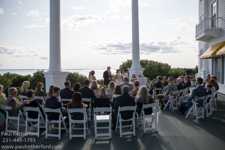 west porch wedding grand hotel photo