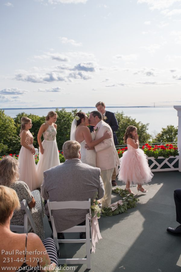 first kiss grand hotel wedding photo