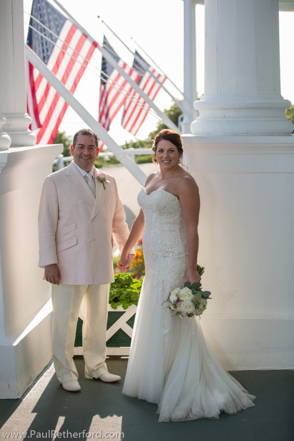 west porch wedding grand hotel photo