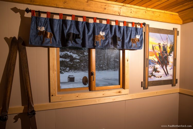 northern michigan rental snowmobile home photo