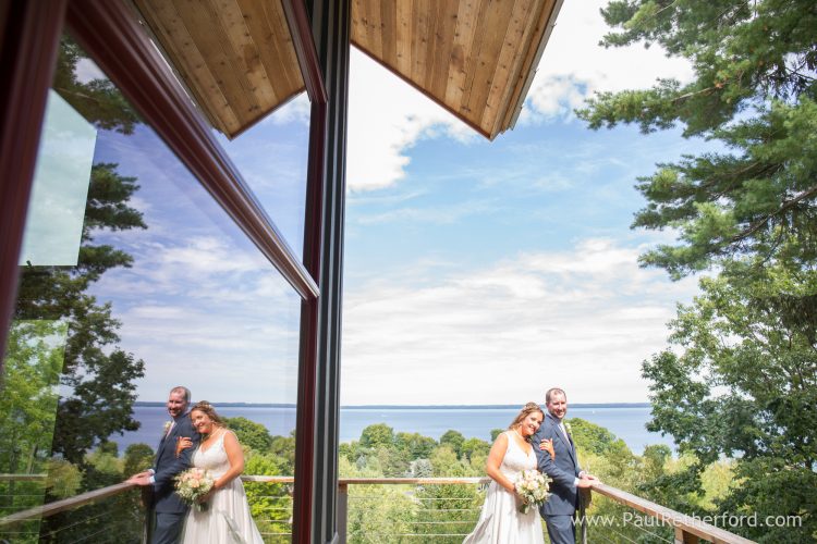 outdoor wedding traverse city michigan