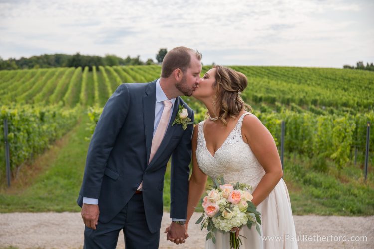 winery wedding northern michigan photo