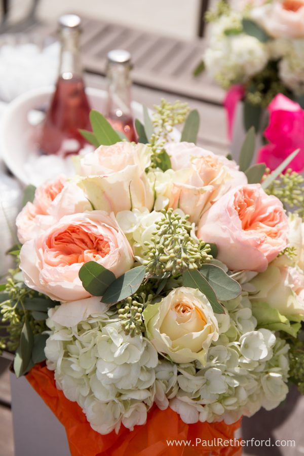 summer wedding flower bouquet