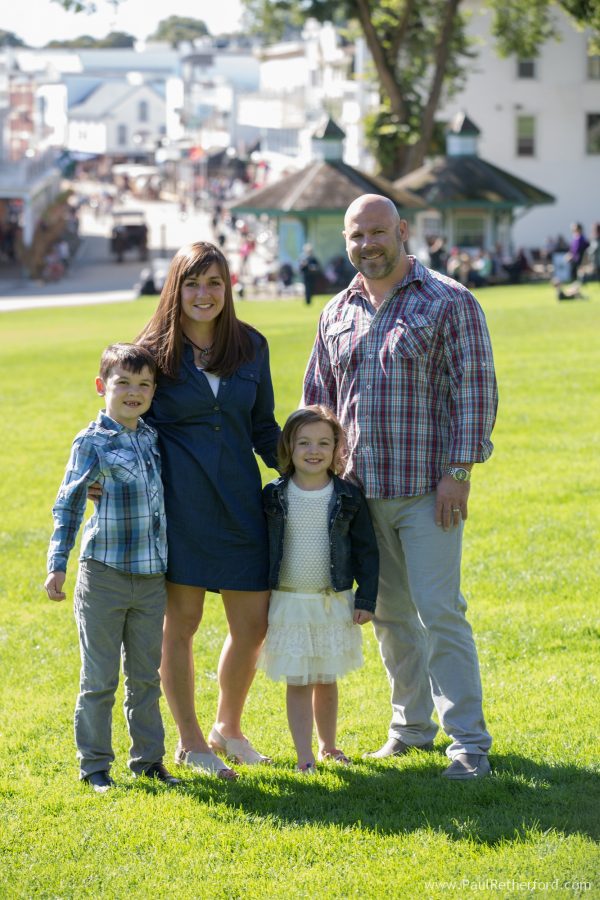 families on mackinac island
