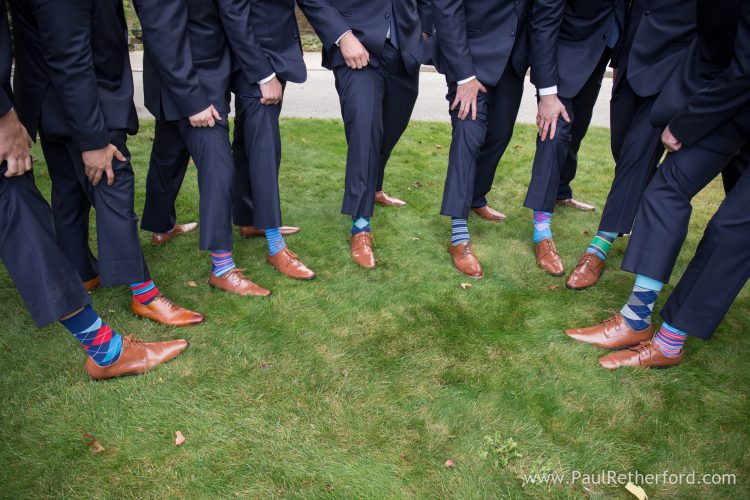 northern michigan groom socks photo