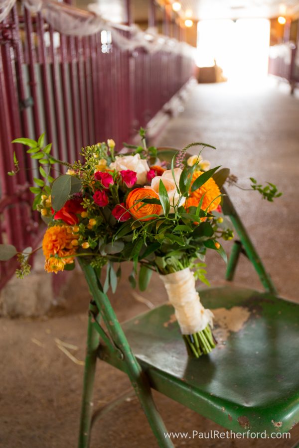 art in bloom wedding flowers photo