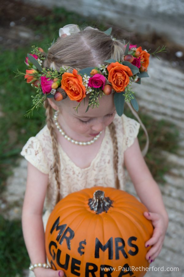 halloween wedding photo