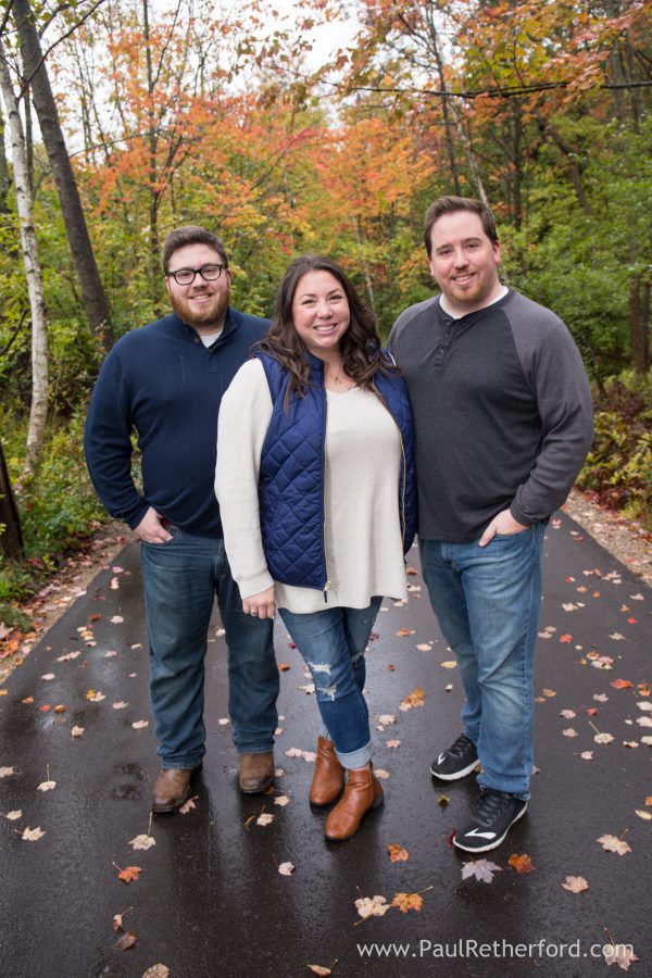 pure michigan fall family photo