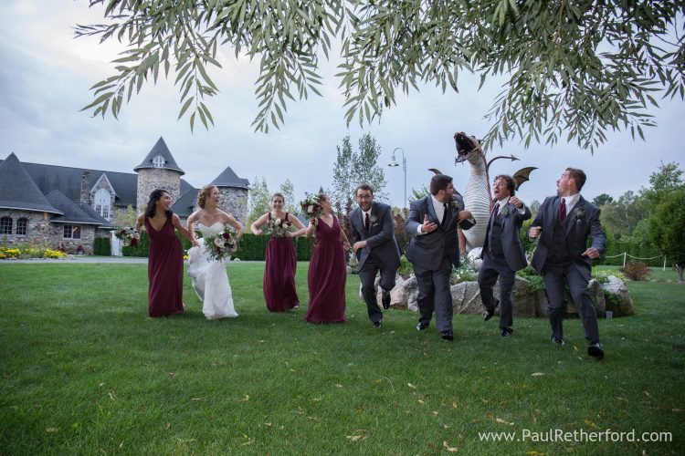 castle farms wedding photo