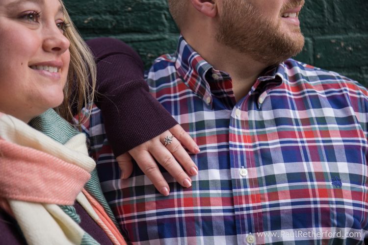 Petoskey Northern Michigan Engagement Photography lake downtown
