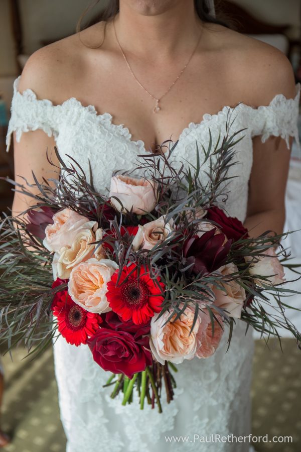 monarch garden and floral design wedding flower bouquet photo