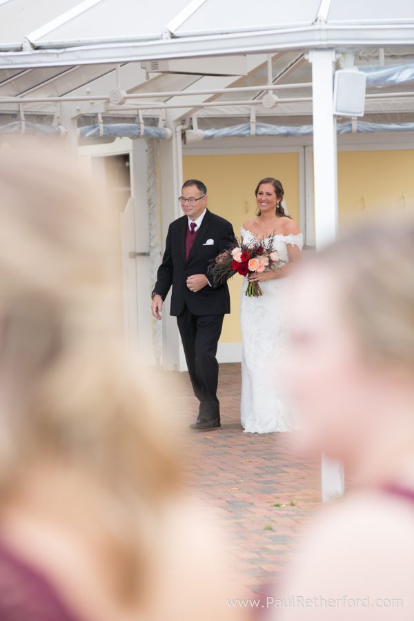 wedding aisle tea garden veranda photo