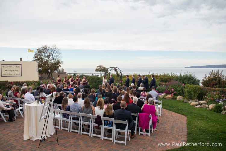 wedding venue petoskey lake michigan photo