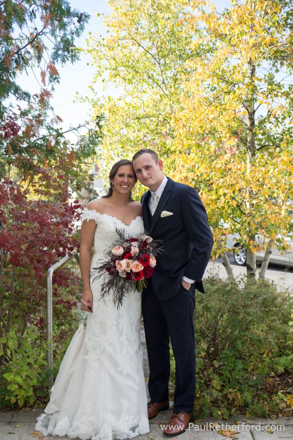 beautiful petoskey michigan wedding couple photo