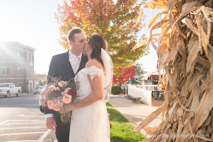 fall petoskey michigan wedding monarch garden and floral photo