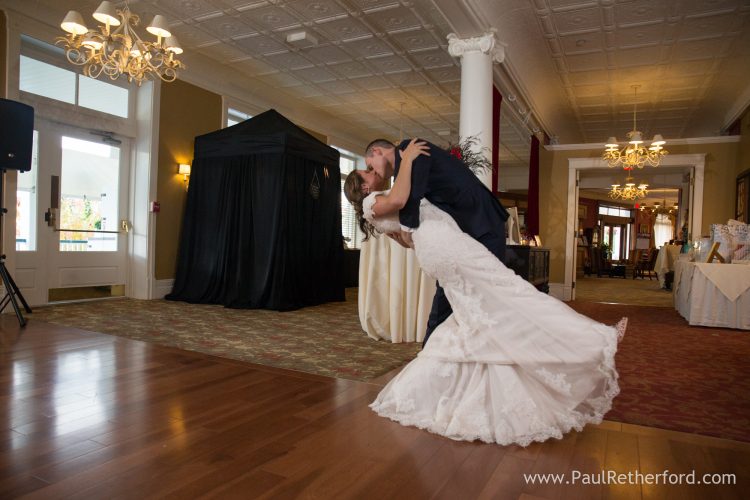 H.O. Rose room wedding photo perry hotel 