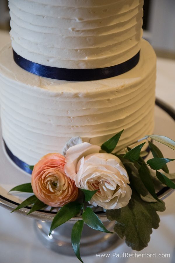 wedding cake flowers northern michigan photo