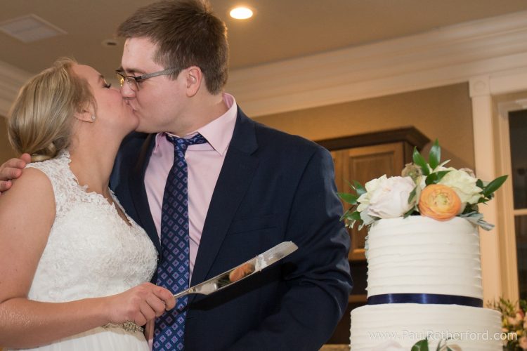 wedding cake bay harbor photo