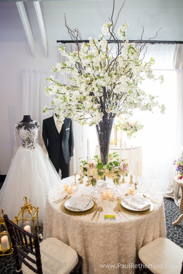 Monarch garden and floral flowers wedding dress Petoskey bridal