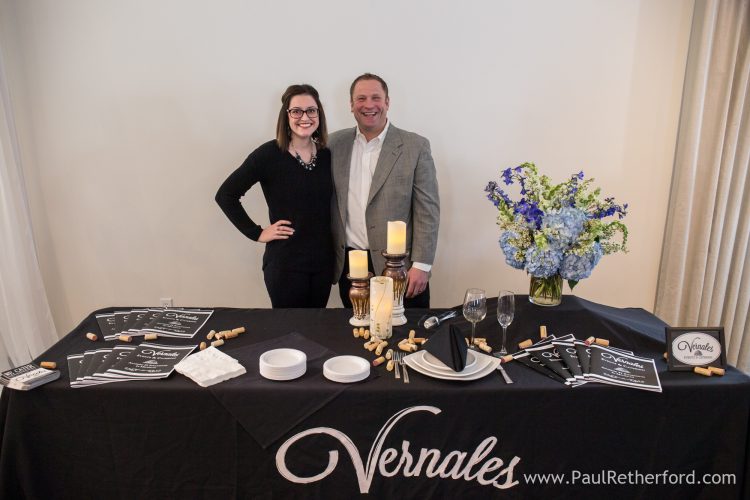 vernales restaurant catering wedding showcase table