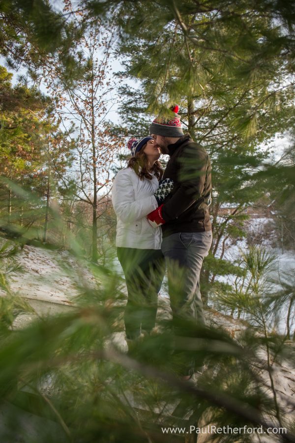 Northern Michigan Winter Engagement Petoskey Photography Sarah Jay