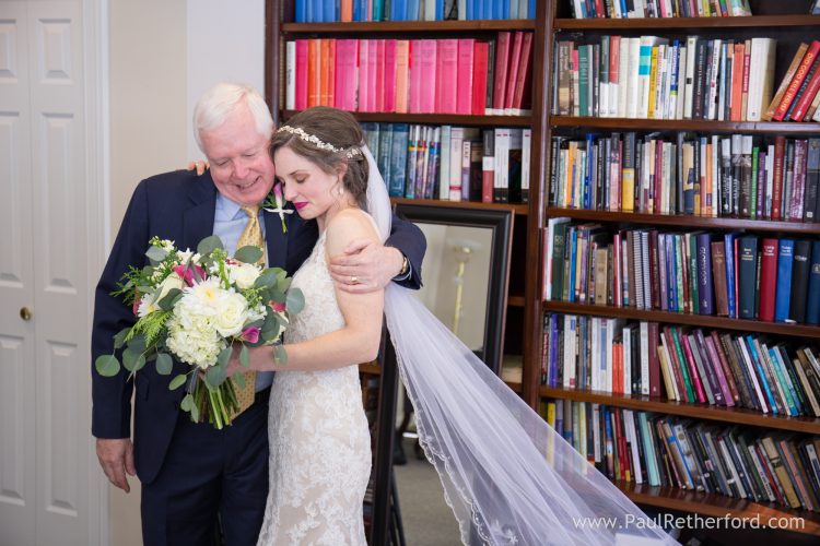 harbor springs first look with dad photo