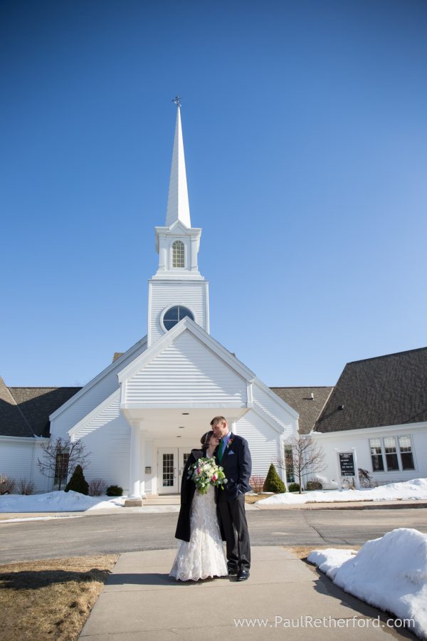 first presbyterian church wedding harbor springs photo