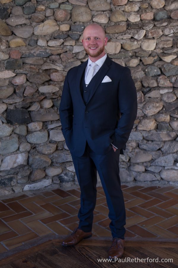 northern michigan groom tuxedo photo