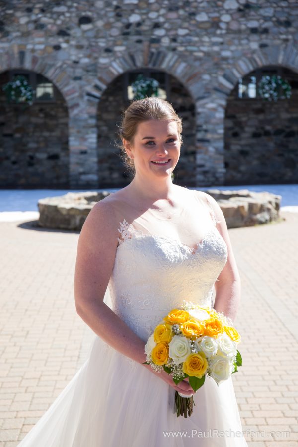 wedding dress northern michigan photo