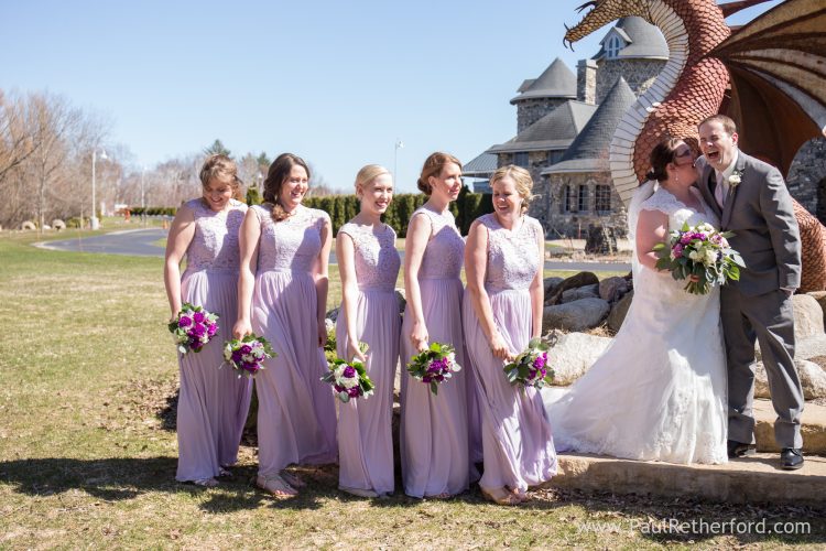 castle farms wedding photo