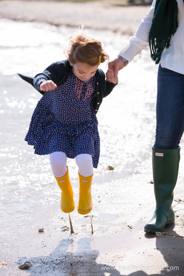 fun family photo northern michigan
