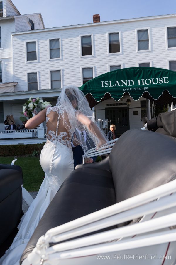 mackinac island wedding photo