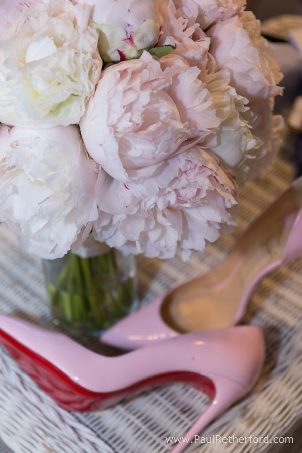 luxury wedding shoes photo