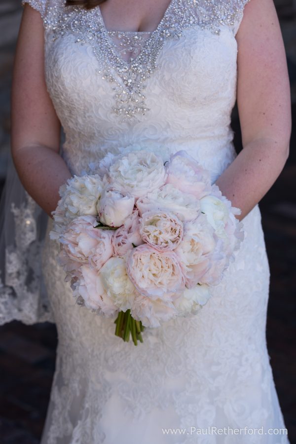 peony bouquet wedding flower thyme hill designs photo