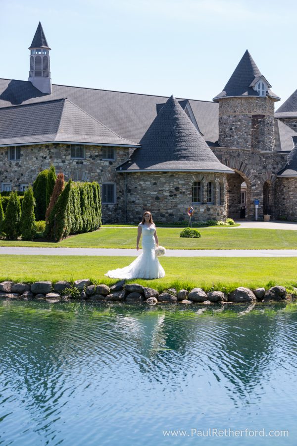 castle wedding photo
