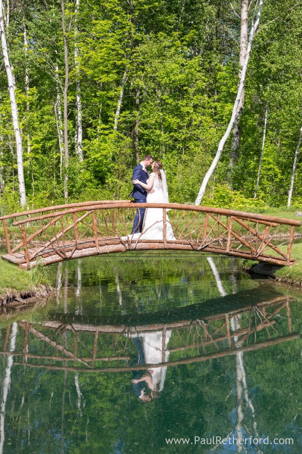 wedding reflection destination wedding charlevoix photo