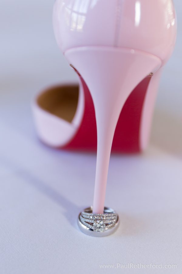 wedding rings christian louboutin shoes photo