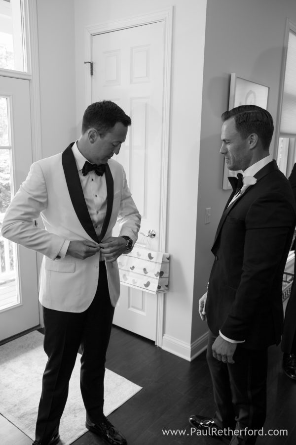 groom wedding bay harbor michigan photo