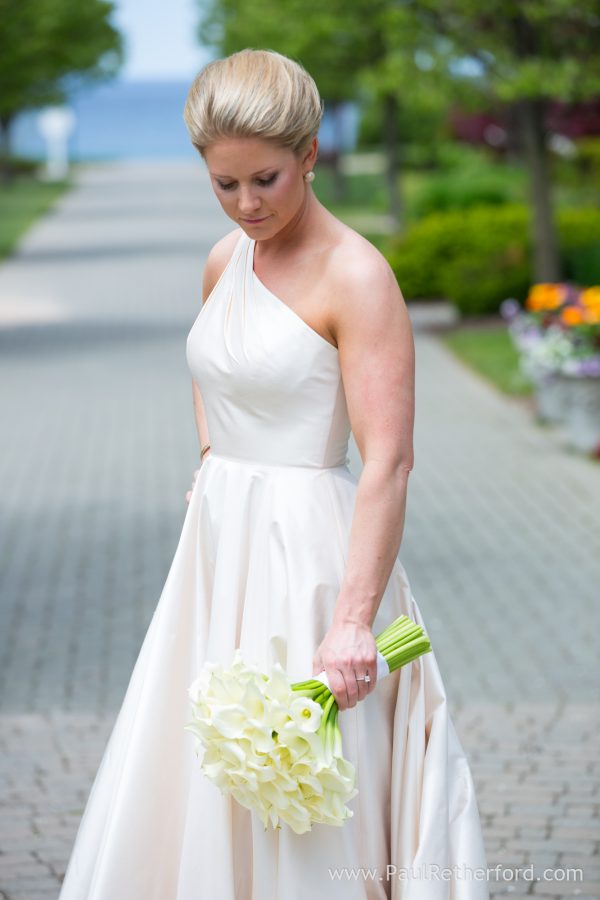 beautiful bride bay harbor wedding photo