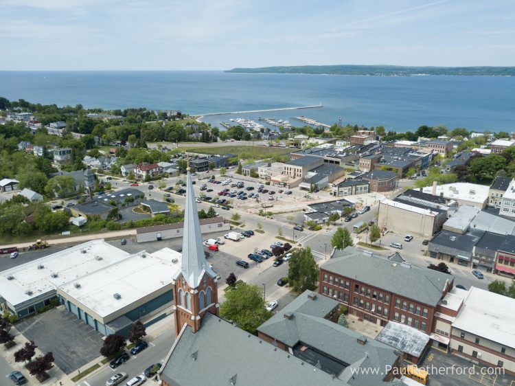 aerial petoskey photo