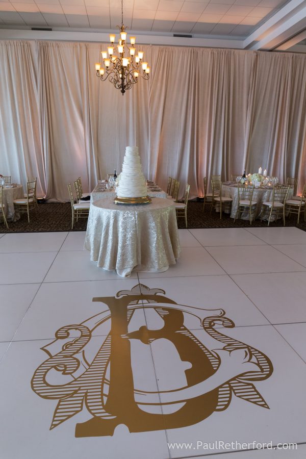 dance floor bay harbor yacht club wedding photo