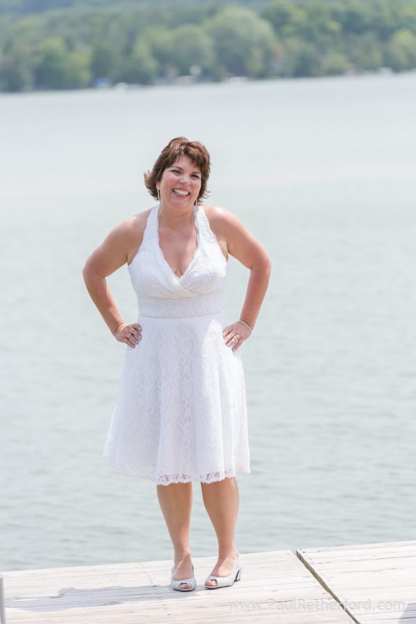 bride walloon lake michigan photo