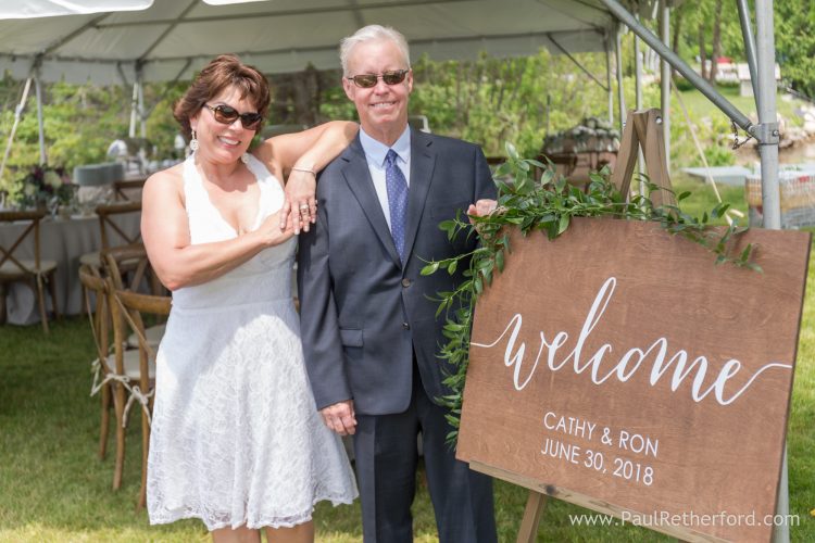 walloon lake wedding photo