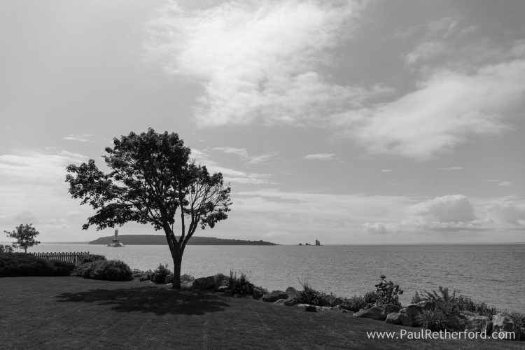 mackinac island lighthouse photo