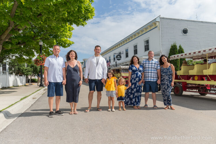 Mackinac Island Family Photo Northern Michigan Photographer