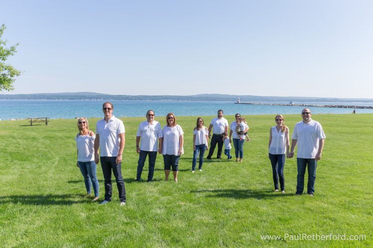 Bayfront Park Petoskey Michigan Family Photography Session Northern Michigan